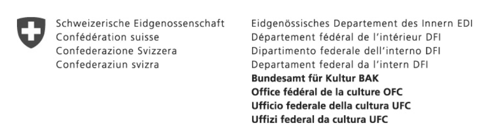 Bundesamt für Kultur BAK